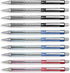 Pilot Better Retractable Ballpoint Pen Bundle Black, Blue, Red Fine Point 07, 10 COUNT