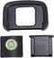 XUMIUZIY 3 in 1 Eyecup Hot Shoe Cover Bubble Level Set for