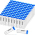 Xuhal 150 Counts 50ml Centrifuge Tubes with Screw Cap, Self Standing Plastic Test Tubes for Science Experiments