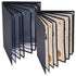 Restaurant Menu Covers 8.5 x 11" with PVC Cover, 2 Pack Synthetic