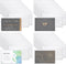 Xthrotsenk 40 Pack Credit Card Protector Social Security Card Sleeves Protector Medicare Sleeve