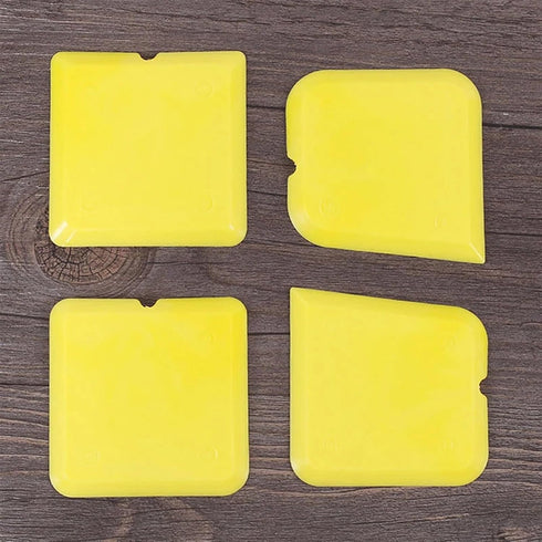 GAJUST 4PCS Caulking Tool Kit Silicone Joint Sealant Spreader Spatula Scraper Edge Repair Tools Floor Tile Edges