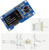 AITRIP 2PCS 1.3-inch EC11 OLED Module Button Rotary Encoder IIC Interface LCD Screen for Arduino -White