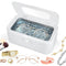 Ultrasonic Jewelry Cleaner 49kHz 40W Professional Sonic Cleaner, 27oz 304 Stainless Steel
