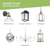 E12 Bulbs 60 B10 Dimmable Bulbs, 5W Bulb, 2700K 450LM Bulbs Fan,6 Pack Sigalux LED Watt, Chandelier Light Clear LED