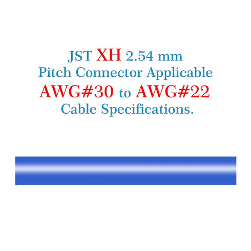 JST XH 2.54 mm Pitch 3-Pin Connector Kit, 50 Sets/250 Pieces Male Plugs, Female Sockets, T-Shaped Crimp Terminal