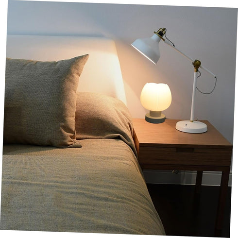 Holibanna Portable Touch Sensor Table Lamp with Color Changing Adjustable Brightness Soft Non-Glaring Light Bedside