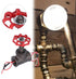 Retro Industrial 3/4in Stop Valve Rotating Light Switch, Unique Design for Table Pipe Lamp, Steampunk