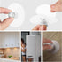 4 Pcs Self Adhesive Cabinet Drawer Pull Knobs, Clear Acrylic Crystal Diamond Shaped Pulls for Furniture