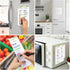 Joyberg 2 PCS Magnetic Weekly Meal Planner for Fridge, 8.3x5.5”, Undated Weekly Meal Planner and Grocery List, Tearable