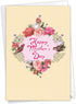 The Best Card Company Beautiful Card for Mother's Day, Loving Heartfelt Card for Moms, Birds and Blossoms