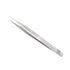 Stainless Steel Serrated Lab Forceps with Straight, Medium-Pointed Tips - 4.75in Length