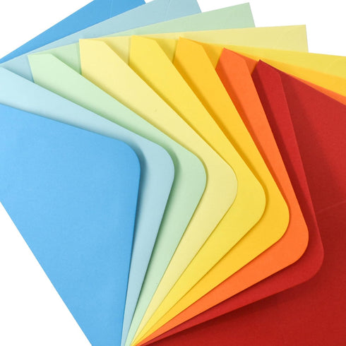 VANRA 170 Pack A6 Envelopes for Invitations, Self Seal Colorful Bulk for 4x6 Greeting Cards & Wedding Invitations