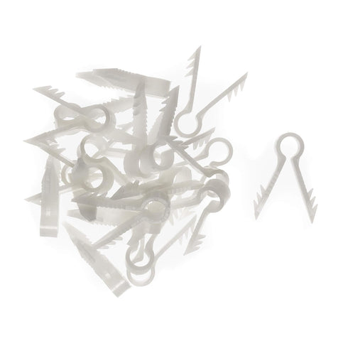 THE CIMPLE CO Stucco and Drywall Cable Clips, Push-in Masonry Anchors for Coaxial and Ethernet Cables