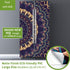 Alwayspon 32.3x78.7, 2 Set Vintage Art Self Stick Vinyl Door Mural Sticker, Peel and Stick Removable Refrigerator Wrap