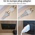 European Plug Adapter, Europe to US Plug Adapter, Adapters for Europe, Type F Plug Adapter, Travel from America to Outlet France Germany European Travel Plug 4-Pack