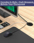 GA1FSL Grommet Grommet 2 Inch (10 Pack) (50mm) Desk & Cable - Black Desk Hole Cover with Hole Saw - Cable Management
