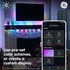 32ft GE Cync Dynamic Effects Smart LED Light Strip with Music Sync, Color Changing WiFi Lights, Indoor Light Strip