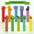Frienda 50 Pieces Cute Animals Bookmarks Ruler for Kids, Jungle Animal Party Favor, 10 Styles