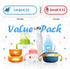 Sideim Daycare,64Pcs Baby Bottle Labels for Waterproof School Name Labels for Kids,Daycare Name Tag Label Supplies