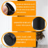 Kemcatui 32 3/4" PCS Folding Chair Leg Caps, PVC Table Cap, Round Chair Feet Covers Chair Leg Floor Protectors & end