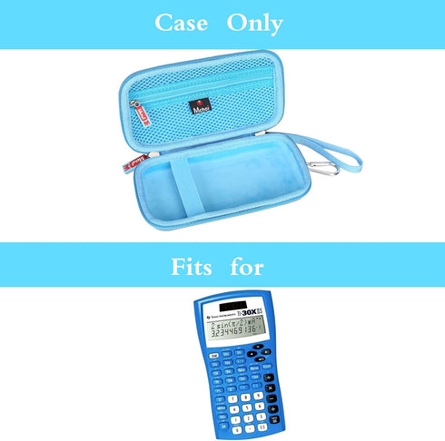 Mchoi Shockproof Carrying Case for Texas Instruments TI-30XIIS Scientific Calculator, Case Only