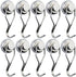 E BAVITE Swivel Swing Magnetic Hook, 60LB Refrigerator Hooks (10 Pack)