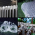 39FT 100LEDs,IP65 LairtPOW Solar Rope Lights Waterproof Outdoor String Light, Palm Tree Lights for Party Garden Yard