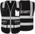 Security Vest for Security Guard 9 Pockets, Meets ANSI