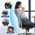 SweetSlubr Tailbone Seat Cushion for Pain Relief, Office Chair Cushion, Memory Foam Large Cushion with Non-Slip Cover