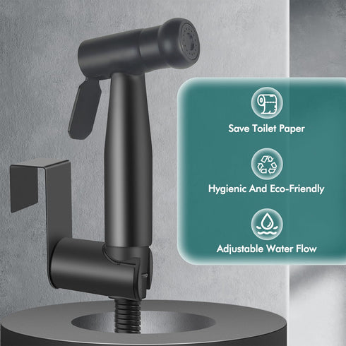 SUS304 Set, Luxury Handheld Bidet Sprayer, Premium Stainless Steel Bathroom Bidet Attachment Baby Cloth Diaper Sprayer
