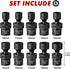 10 3/8" Set, 6 Metric,10-19mm CASOMAN PCS Drive Standard Universal Impact Socket Point, CR-MO