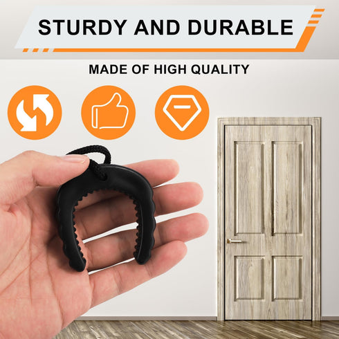 PEUTIER 4pcs Door Jam for Law Enforcement, First Responder Door Stopper Emergency Police Door Jam Security Medical