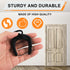 PEUTIER 4pcs Door Jam for Law Enforcement, First Responder Door Stopper Emergency Police Door Jam Security Medical