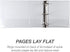 Samsill Durable 5 Inch Binder, Made in the USA, Customizable Clear View D Ring Binder, White, Holds 1050 Pages