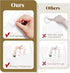 5 7 A7 100 Pack Goefun Blank Note Cards (Not Folded) and Envelopes x Flat Cardstock and Envelopes Self Seal