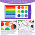 HEGYINI Magnetic Fraction Educational Puzzle STEM Toys Fraction Tiles and Fraction Circles Book Fraction Manipulatives