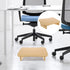 Wooden Footstool for Nursing Office and Home Use Slant Design Foot Rest for Improved Posture Support Under Desk