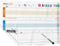 Handwriting Practice Dry Erase Board - Blank Tracing, 42x16 in, Removable Whiteboard for Classroom & Home Use