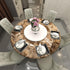 JSEVEM Brown Marble Wallpaper 15.74" 118" - Peel and Stick Vinyl Granite Contact Paper for Kitchen Countertop