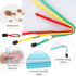 EOOUT 36pcs Mesh Zipper Pouch Bags, A4 Size Board Game Storage Zipper Bags for Organizing, Plastic Zipper Pouch in 11