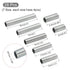 MECCANIXITY 1/8IP Pack 84 Lamp Pipe Kit with Lock Nuts Teeth Washers Thread Fasteners Assortment for Chandelier Ceiling
