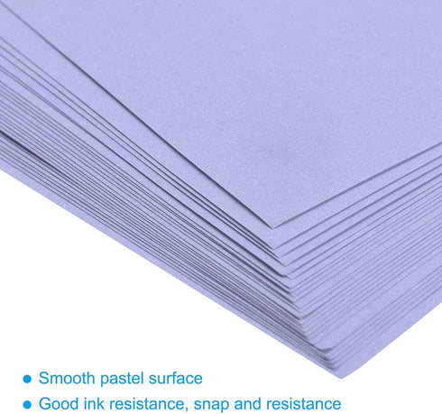 50 16.5 11.7 Inch 80gsm MECCANIXITY Sheets Colored Copy Paper x Printer Paper Light Purple for Office Printing