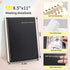 SUNEE Meeting Notebook with Sticky Tabs, 160 Pages A4 Size Project Planner for Note Taking and Office Organization