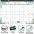 Desk Calendar 2025-2026, 18 Months from July 2025 to December 2026, 17" x 12", Large Ruled Blocks