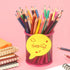 SIMONA Bubble Shape Sticky Notes, 8 Color Bright Colorful Sticky Pad, 75 Sheets/Pad Self-Sticky Note Pads