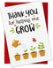 FaCraft Teacher Appreciation Cards - Thank You Cards for Teacher with Envelopes,