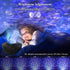 Star Projector Galaxy Light Projector, Ocean Wave Projector for Bedroom with White Noise, Bluetooth Speaker, Timer