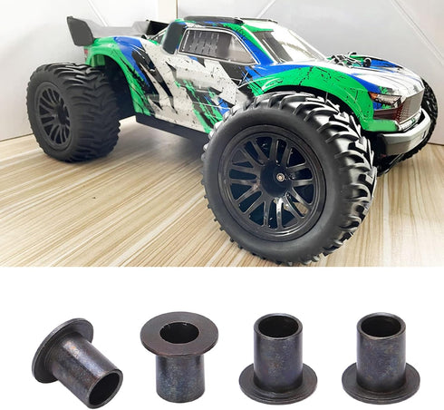 4x4 1/10 RC Car Flanged Tube, Durable Steel Upgrade, Remote Control Car Parts Compatible Scale for RC Enthusiasts