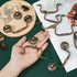 10 Sets 34x92x8.5mm SUPERFINDINGS Vintage Bail Pull Handles Antique Bronze Furniture Hardware Bail Pull Drawer Ring